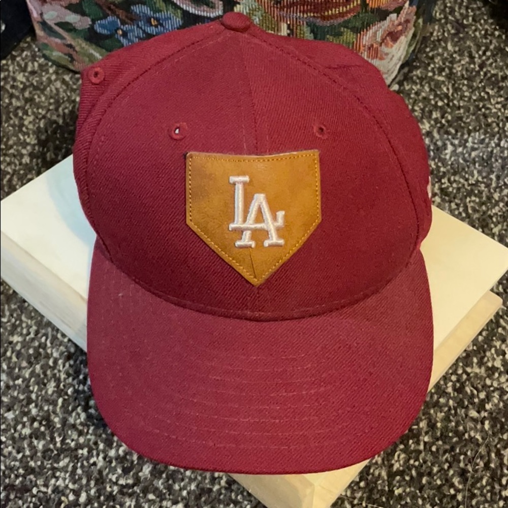 Red Los Angeles hat
